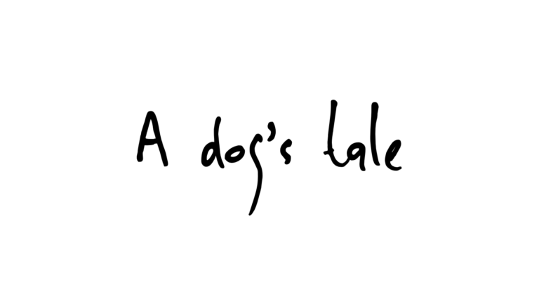 Lexi And The Bear – A dog’s tale.