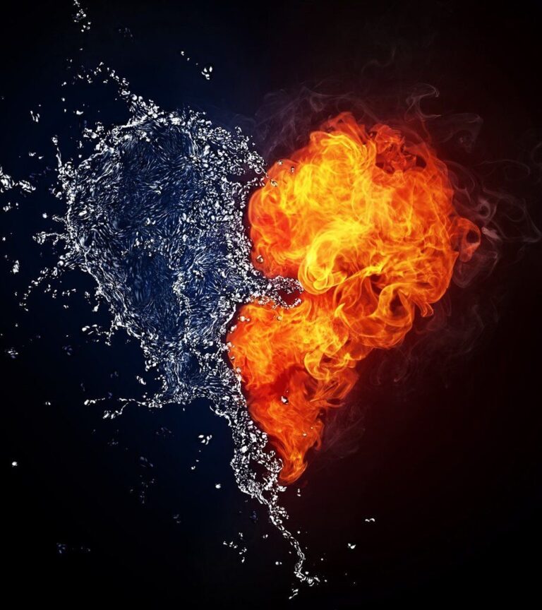 The teachings of the water and fire.